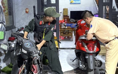 Phát hiện một cơ sở chuyên độ xe máy trái phép