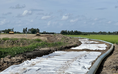 Loạt nhà thầu chậm huy động nhân lực, thiết bị thi công cao tốc Cần Thơ - Cà Mau