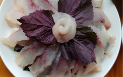 Vì sao gỏi cá, bún ốc lại nên ăn cùng lá tía tô?