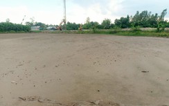 Bơm cát làm tràn ra ruộng lúa, nhà thầu lúng túng phương án bồi thường