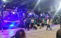 Thanh tra Sở GTVT Gia Lai làm việc với doanh nghiệp lập bến cóc