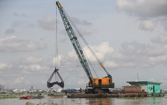 Đầu năm 2024, khai thác cát cho dự án thành phần 2 cao tốc Châu Đốc - Cần Thơ - Sóc Trăng