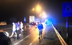 Ô tô tải va chạm xe máy, người phụ nữ ở Quảng Trị tử vong thương tâm