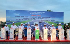 Hậu Giang khởi công gói thầu số 2 cao tốc Châu Đốc - Cần Thơ - Sóc Trăng