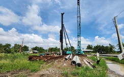 Cao tốc Cần Thơ - Cà Mau vẫn "ngóng" vật liệu cát