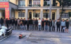 Hà Nội: Bắt khẩn cấp 16 đối tượng mang hung khí gây rối trật tự