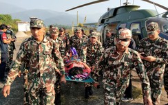 Trong 1 ngày, số người thiệt mạng trong động đất tại Nepal tăng gần gấp đôi