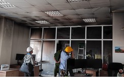 Cháy phòng công nghệ thông tin cảng Nam Đình Vũ