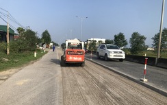 Rốt ráo khắc phục hư hỏng sau mưa lũ trên QL1 qua Nghệ An, Hà Tĩnh