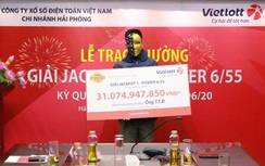 Ai trúng giải xổ số Vietlott hơn 31 tỷ đồng?