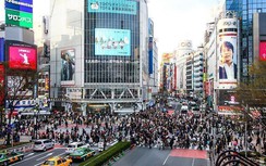 Giao lộ đông người đi bộ nhất thế giới