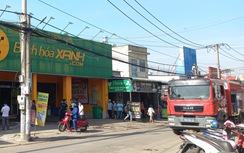 Cháy kho siêu thị Bách Hóa Xanh, khách hàng tá hỏa bỏ chạy