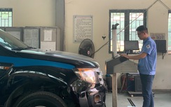 Thiết bị kiểm định đèn xe phải đo được cường độ, độ lệch chùm sáng xa, gần