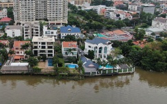 Cận cảnh loạt biệt thự xây trái phép ở "khu nhà giàu" TP.HCM