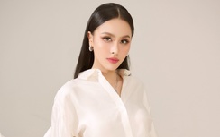 Á hậu Ngọc Hằng trả lời câu hỏi "Vấn đề bỏ phiếu trong Chính phủ có nên bắt buộc" ra sao?