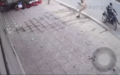 Kiểm tra nồng độ cồn, một CSGT bị thanh niên lao xe máy vào người
