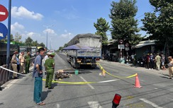 Va chạm với xe tải, cụ ông tử vong tại chỗ