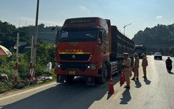 Lào Cai: Liên tiếp xử lý xe quá tải từ 62-150% trên tuyến QL4D