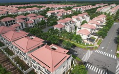 Khu biệt thự ven đường lớn tại Nhơn Trạch vắng bóng cư dân