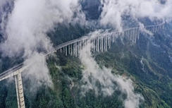 Cao tốc trên không được xem như kỳ tích xây dựng của Trung Quốc