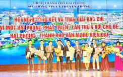 Báo Giao thông đoạt giải báo chí "Vì một Hải Phòng phát triển"