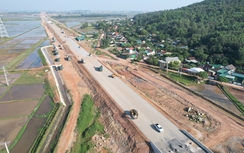 Đua sản lượng trên công trường cao tốc Diễn Châu - Bãi Vọt