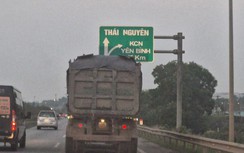 Thái Nguyên: Khi lãnh đạo trực tiếp kiểm tra, xe chở quá tải hết đường chạy
