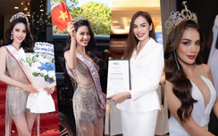 Lê Hoàng Phương nhận bằng "Giám đốc điều hành", á hậu 2 Ngọc Hằng "vinh quy bái tổ"