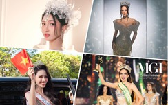 Một năm bội thu thành tích quốc tế của hoa hậu, á hậu nhà Sen Vàng