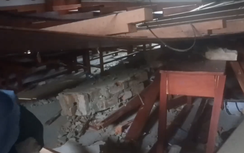 Học sinh kể lại giây phút trần lớp học sập, đè lên nhiều bạn trong lớp