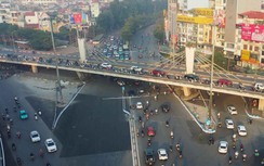Tổ chức lại giao thông sau mở rộng nút giao Ngã Tư Sở từ ngày mai