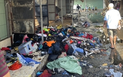 Cháy chợ bán hàng "si đa" lớn nhất ở An Giang