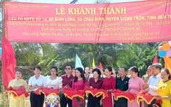 Bến Tre: Vận động xây 213 cầu giao thông nông thôn, tổng kinh phí hơn 56 tỷ đồng.