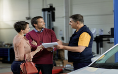 Anh: Xe đăng kiểm trượt có thể được sửa ngay tại trung tâm