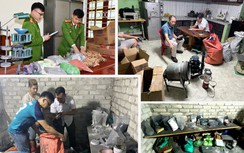 Xây hầm bí mật để sản xuất pháo trái phép