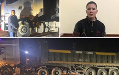 Vụ mất xe đầu kéo tại Hòa Bình: Hai đối tượng khai gì tại cơ quan công an?