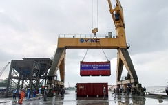 Một triệu tấn hàng hóa thông qua cảng VIMC Hậu Giang