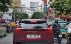 Biển số xe 15A-138.38 đang chờ đấu giá đã lưu hành là biển giả