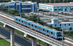 Metro số 1 lần đầu chạy thử ga ngầm
