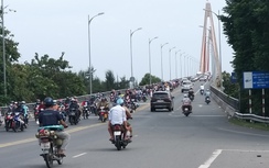 Cấm xe tải ba trục qua cầu Rạch Miễu dịp lễ 2/9