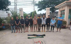 Ngăn chặn kịp thời 11 đối tượng mang mã tấu chuẩn bị đi hỗn chiến