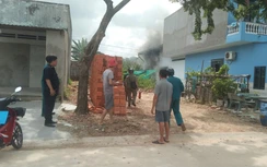 Nổ ở phòng trọ, một thanh niên bỏng nặng