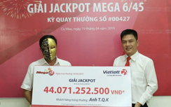 Kết quả xổ số Vietlott 31/8: Ai là chủ nhân giải thưởng 46 tỷ đồng?
