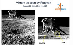 Bức ảnh lịch sử của tàu Ấn Độ trên Mặt trăng: Sắp chìm vào đêm lạnh -173 độ