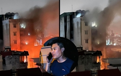 Vụ cháy chung cư ở Khương Hạ: Giây phút cả nhà thoát nạn nhờ chiếc thang dây