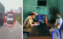 Xe khách hết hạn đăng kiểm, tài xế vượt ẩu, chặn đầu ô tô đi ngược chiều bị phạt 12 triệu