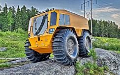 Xe cứu hộ độc đáo tại vịnh Morecambe - Anh quốc