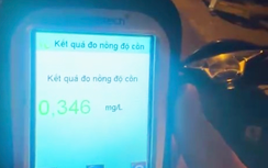 Chi cục phó thi hành án dân sự một huyện ở TP.HCM vi phạm nồng độ cồn