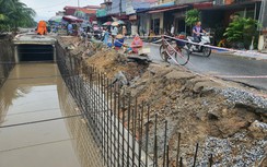 Hải Phòng: Đường thi công ẩu tạo "bẫy" người tham gia giao thông