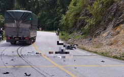 Liên tiếp xảy ra tai nạn tại Hòa Bình, một người tử vong